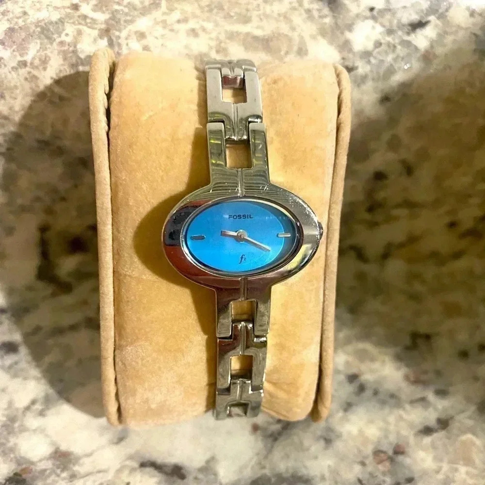 Fossil stainless silver watch